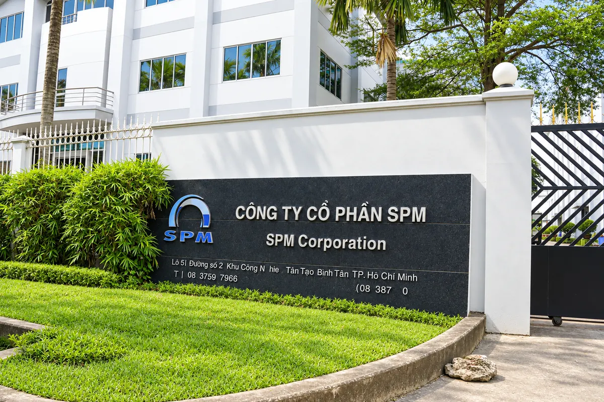 Cổng Công ty Cổ phần S.P.M