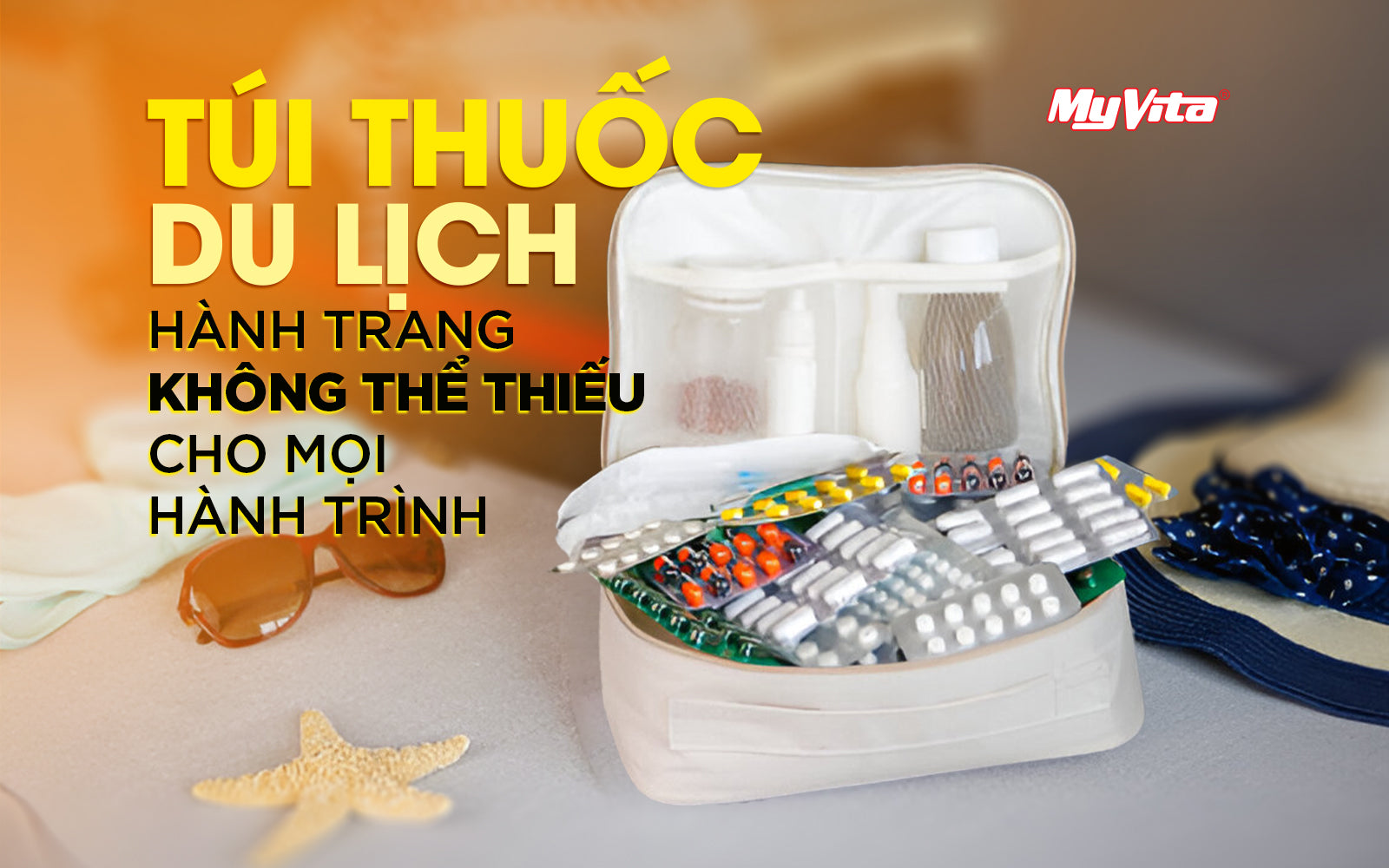 TÚI THUỐC DU LỊCH – HÀNH TRANG KHÔNG THỂ THIẾU CHO MỌI HÀNH TRÌNH