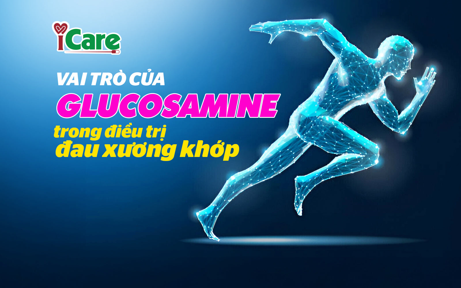 VAI TRÒ CỦA GLUCOSAMINE TRONG ĐIỀU TRỊ ĐAU XƯƠNG KHỚP