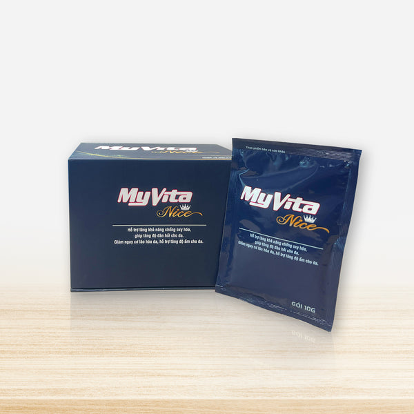 MyVita Nice: Collagen thuỷ phân hỗ trợ trẻ hoá làn da, làm đẹp