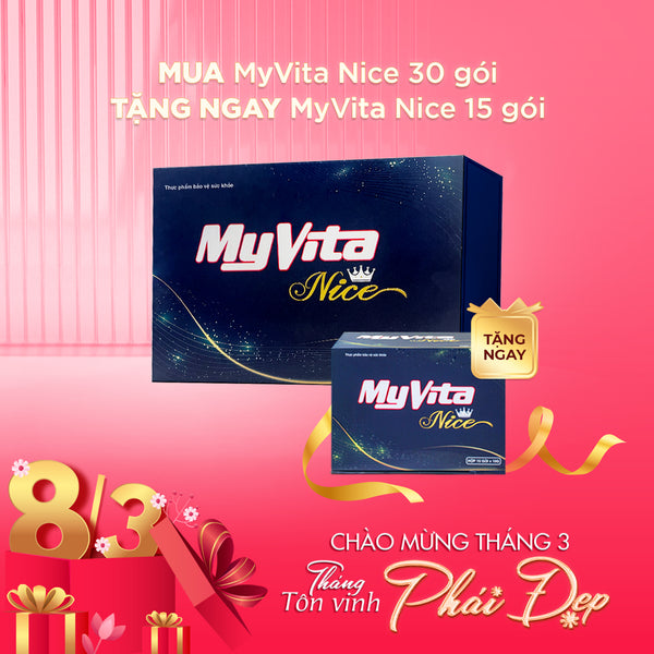 MyVita Nice: Collagen làm đẹp và trẻ hoá làn da